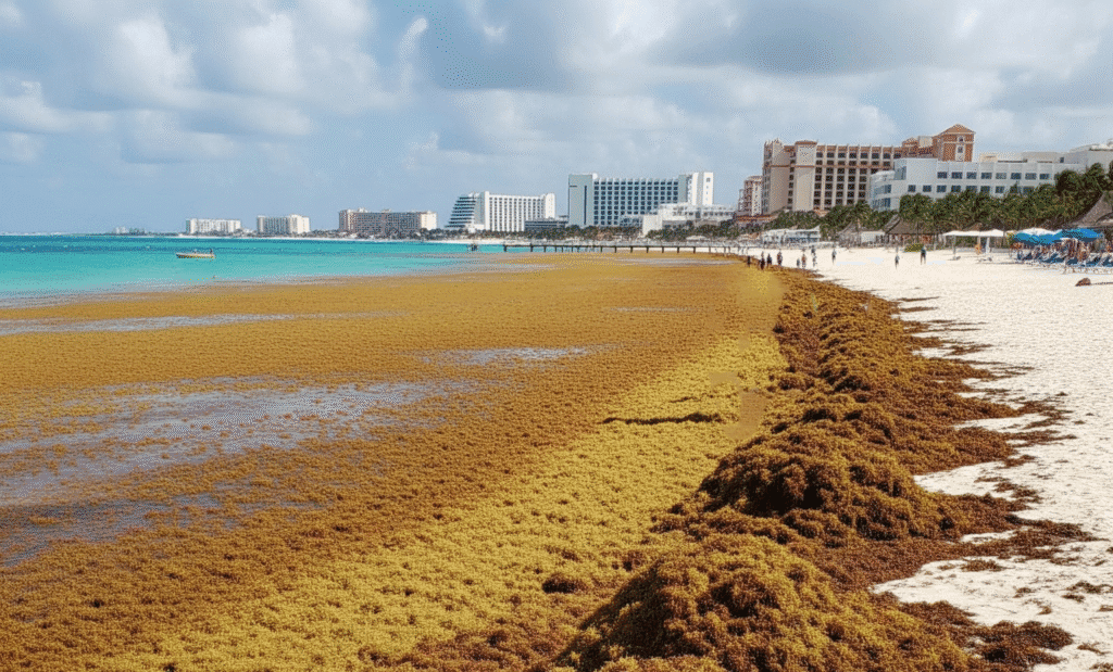 Sargassum cancun