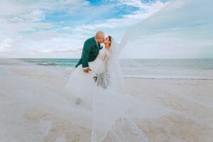 bride & groom cancun destination wedding