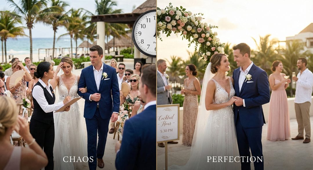 the perfect wedding time line
