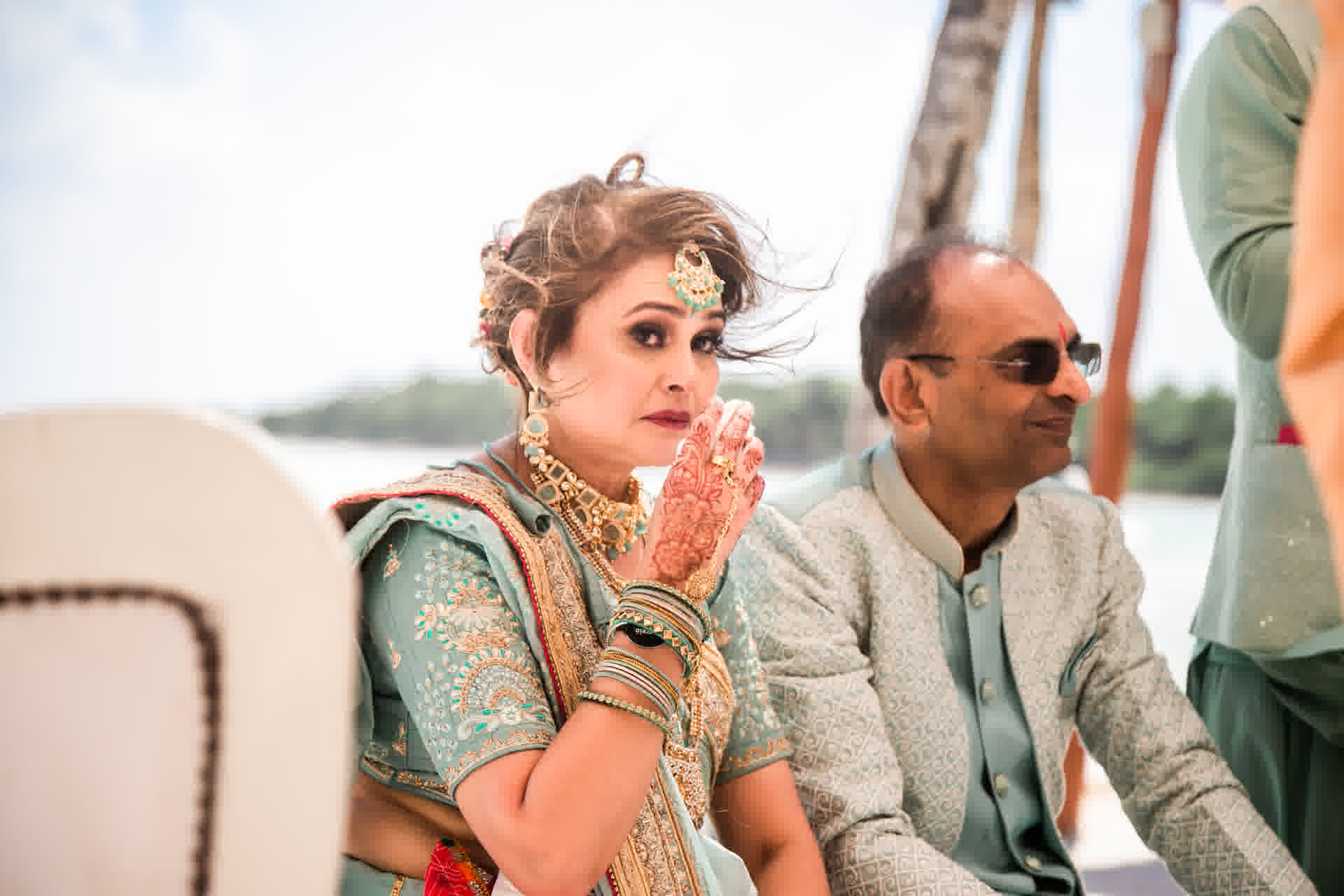 Wedding photography: hindu ceremony at a Cancun wedding by Xavier Bau