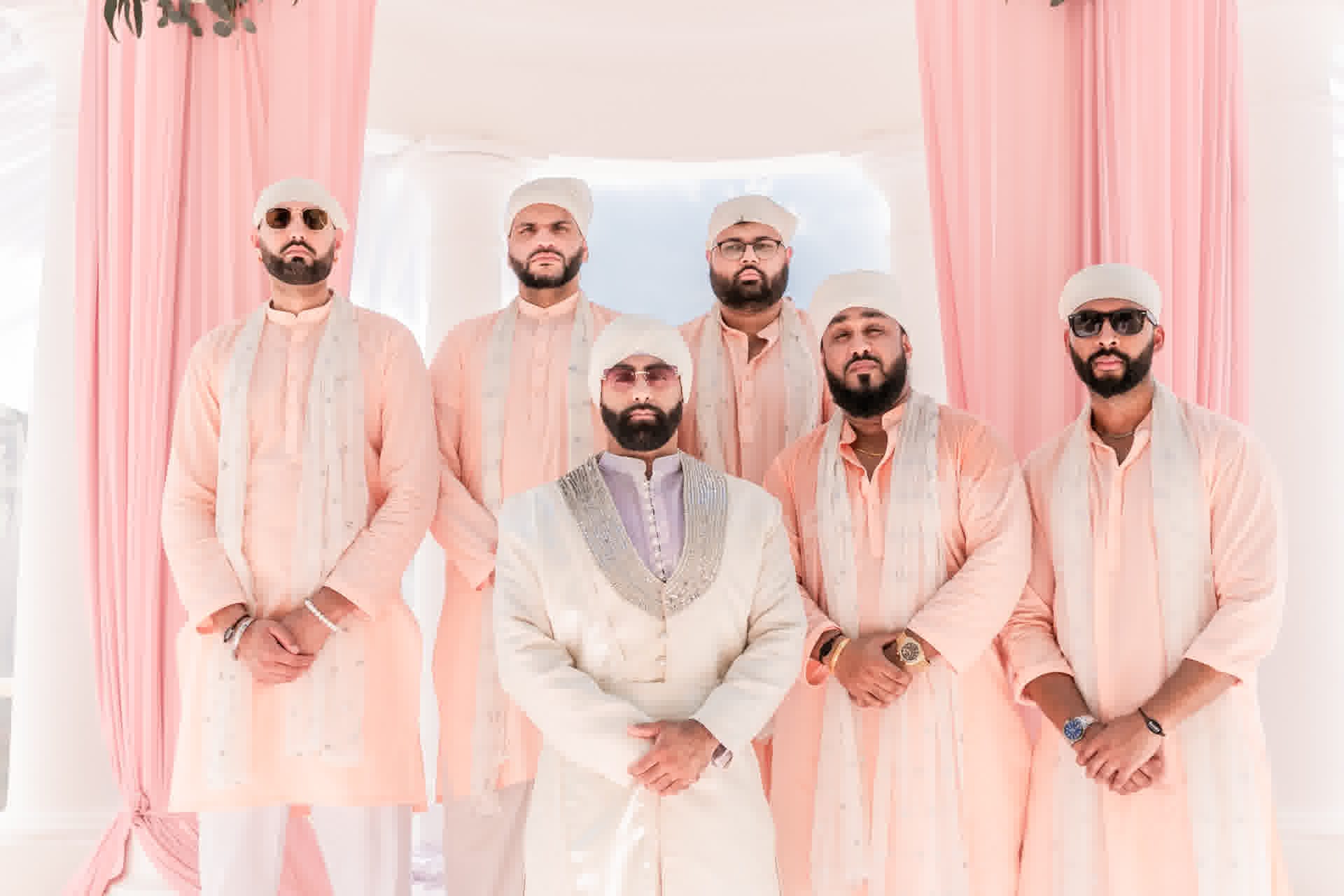 Wedding photography: sikh ceremony at a Cancun wedding by Xavier Bau