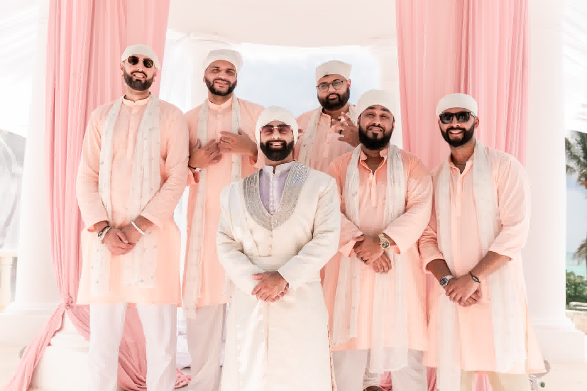 Wedding photography: sikh ceremony at a Cancun wedding by Xavier Bau